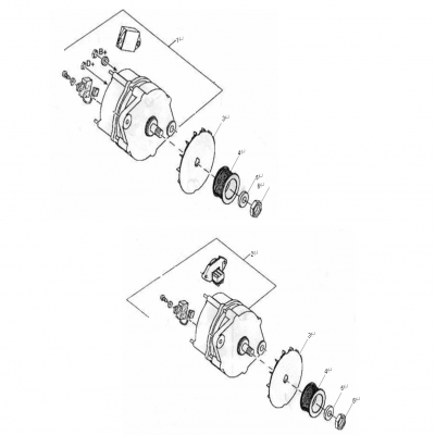 Alternator Neg Ground 交流發(fā)電機負(fù)接地 40MDDCA-  55MDDCB-  65MDDCC-  80MDDCD-  99MDDCE-  40MDDCF-  50MDDCG-  65MDDCH-  80MDDCJ-  35MDDCK-  40MDDCL- 55MDDCM-  65MDDCN-  80MDDCP-  99MDDCR-  55MDDCS